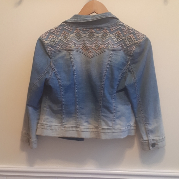 Tie dye jean jacket - Picture 3 of 4